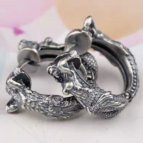 Poseidon & Amphitrite~ Ariel Triton Mermaid Merman Nymph Sea Creature Siren Hoop - Picture 11 of 16